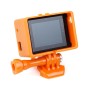 TMC BACPAC -runko -asennuskotelo GoPro Hero4 /3+ /3: lle (oranssi)