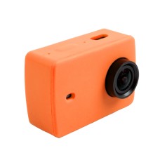 Dla Xiaomi Xiaoyi Yi II Sport Camera Silikonowa obudowa obudowa ochronna obudowa ochronna osłona (pomarańczowa)