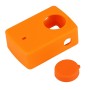 Para Xiaomi Xiaoyi Yi II Cámara de acción deportiva Cámara de silicona Capacitación de funda protectora (naranja)