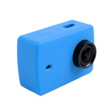 За Xiaomi Xiaoyi Yi II Sport Action Camera Silicone Counding Защитен калъф покритие (син)