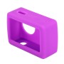 Para Xiaomi Xiaoyi Yi II Cámara de acción deportiva Cámara de silicona Capacitación de caja de protección de la carcasa (púrpura)