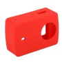За Xiaomi Xiaoyi Yi II Sport Action Camera Silicone Counding Защитна калъфка покривка (червено)