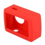 Für Xiaomi Xiaoyi Yi II Sport Action Kamera Silikongehäuse Schutzhülle Abdeckungsschale (rot)