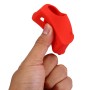 Für Xiaomi Xiaoyi Yi II Sport Action Kamera Silikongehäuse Schutzhülle Abdeckungsschale (rot)