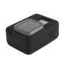 GoPro Hero5 სილიკონის საცხოვრებლის დამცავი კორპუსის საფარის ჭურვი (შავი)