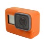 Pour GoPro Hero5 Silicone Housing Protective Case Cover Shell (Orange)