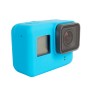GoPro Hero5 სილიკონის საბინაო დამცავი კორპუსის საფარის ჭურვი (ლურჯი)