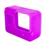 For GoPro HERO5 Silicone Housing Protective Case Cover Shell(Purple)