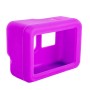 För GoPro Hero5 Silicone Housing Protective Case Cover Shell (Purple)