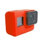 Pour la coque de couverture de protection du logement en silicone GoPro Hero5 (rouge)