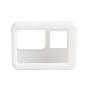 GoPro Hero5: n silikonikotelon suojakotelon kannen kuori (valkoinen)
