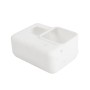For GoPro HERO5 Silicone Housing Protective Case Cover Shell(White)