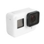 Pour la coque de couverture de protection du logement en silicone GoPro Hero5 (blanc)