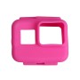 Original for GoPro HERO5 Silicone Border Frame Mount Housing Protective Case Cover Shell(Pink)