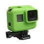 Originál pro GoPro HERO5 Silikonový hraniční rám Mount House Housing Ochranné pouzdro kryt Shell (zelená)
