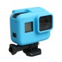 Original para GoPro Hero5 Silicone Border Frame Monte Carcasa protectora Cubra de cubierta (azul)