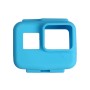 Original for GoPro HERO5 Silicone Border Frame Mount Housing Protective Case Cover Shell(Blue)