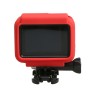 Originál pro GoPro Hero5 Silikonový hraniční rám Mount House Houses Ochranné pouzdro kryt Shell (červená)