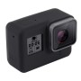 PuLuz Silicone Protective Case med linsskydd för GoPro Hero7 Black /7 White /7 Silver /6/5 (svart)