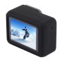 Caso protector de silicona Puluz con cubierta de lente para GoPro Hero7 Negro /7 Blanco /7 Plata /6 /5 (negro)
