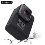 PULUZ Silicone Protective Case with Lens Cover for GoPro HERO7 Black /7 White / 7 Silver /6 /5(Black)