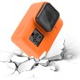 Пулуз силіконовий захисний корпус з кришкою об'єктива для GoPro Hero7 Black /7 White /7 Silver /6/5 (помаранчевий)