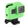 Puluz防震硅胶保护盒，带镜头盖GoPro Hero（2018） /7黑色 /6/5带框架（绿色）