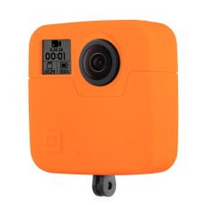 Puluz para la caja protectora de silicona de fusión GoPro (naranja)