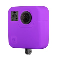 Puluz for GoPro Fusion Силиконовый защитный корпус (фиолетовый)