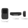 PULUZ Silicone Protective Case for GoPro HERO10 Black WiFi Remote(Black)