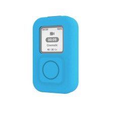 Custodia protettiva in silicone Puluz per GoPro Hero10 Black WiFi Remote (blu)