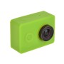 XM03 Силиконовый гель защитный корпус для спортивной камеры Xiaomi Yi (зеленый)