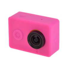 XM03 Защитен калъф за силиконов гел за Xiaomi Yi Sport Camera (Magenta)