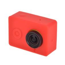 XM03 Силиконовый гель защитный корпус для спортивной камеры Xiaomi Yi (красный)
