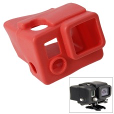Case de silicone TMC pour GoPro Hero3 + (rouge)