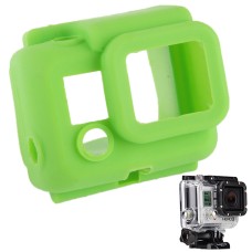 Case de silicone protectrice pour GoPro Hero3 (vert)