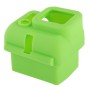 Caso protector de silicona para GoPro Hero3 (verde)