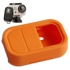 TMC Silicone Protective Case Cover för GoPro Hero4 /3+ /3 WiFi Remote (Orange)