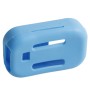 Silikonowa osłona obudowy silikonowej dla GoPro Hero4 /3+ /3 WiFi pilot (niebieski)