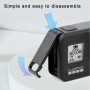 Sportkamera újratölthető akkumulátorcsere -fedőoldali borító a GoPro Hero8 -hoz
