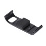 Cubierta lateral de enfriamiento de calor de aleación de aluminio con soporte de zapato frío y adaptador de trípode para GoPro Hero8 (negro)
