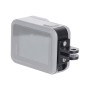 Aluminiumlegeringsvärmekylningssidan gränssnittsskydd med kallsko montering och stativadapter för GoPro Hero8 (svart)