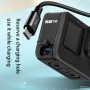Ruigpro Aluminiumlegierung Batterie -Seiten -Schnittstellenabdeckung für GoPro Hero10 Black / Hero9 Black (Schwarz)