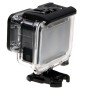 For GoPro HERO6 /5 Skeleton Housing Protective Case + Hollow Back Cover with Buckle Basic Mount & Screw, No Need to Disassemble Lens