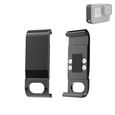 Puluz Metal Battery Side Cover Cover за GoPro Hero11 Black / Hero10 Black / Hero9 Black (Black)