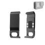 PULUZ Metal Battery Side Interface Cover for GoPro Hero11 Black / HERO10 Black / HERO9 Black(Black)