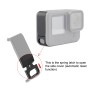 Puluz Metal Battery Battery Interface Cover para GoPro Hero11 Black / Hero10 Black / Hero9 Negro (negro)
