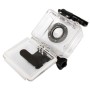 Caso protector de la carcasa de apertura lateral para la cámara GoPro Hero2 (negro + transparente)