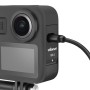 Ulanzi GM-2 ლითონის ბატარეის გვერდითი საფარი GoPro Max- ის დატენვის პორტით