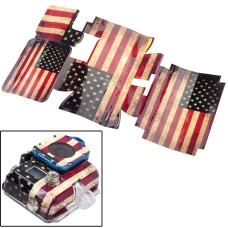 Retro USA Flag Pattern Case Sticker for GoPro HERO3(HR79)